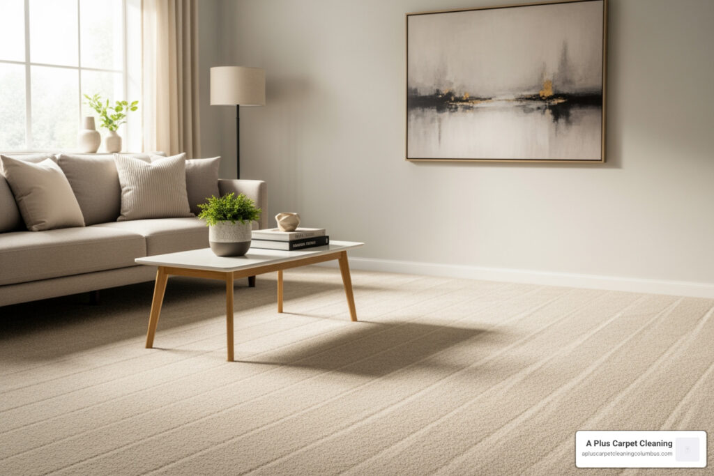 deep cleaning carpet